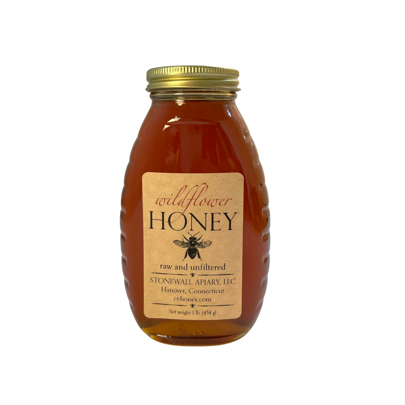 1/2lb jar honey - stonewall apiary